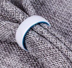 White ceramic ring