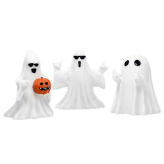 Halloween Middle Finger Love Ghost Ornaments