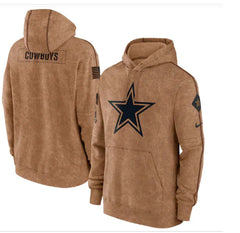 Dallas Cowboys Salute to Service Custom Jersey (One Piece)