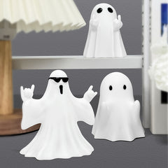 Halloween Middle Finger Love Ghost Ornaments