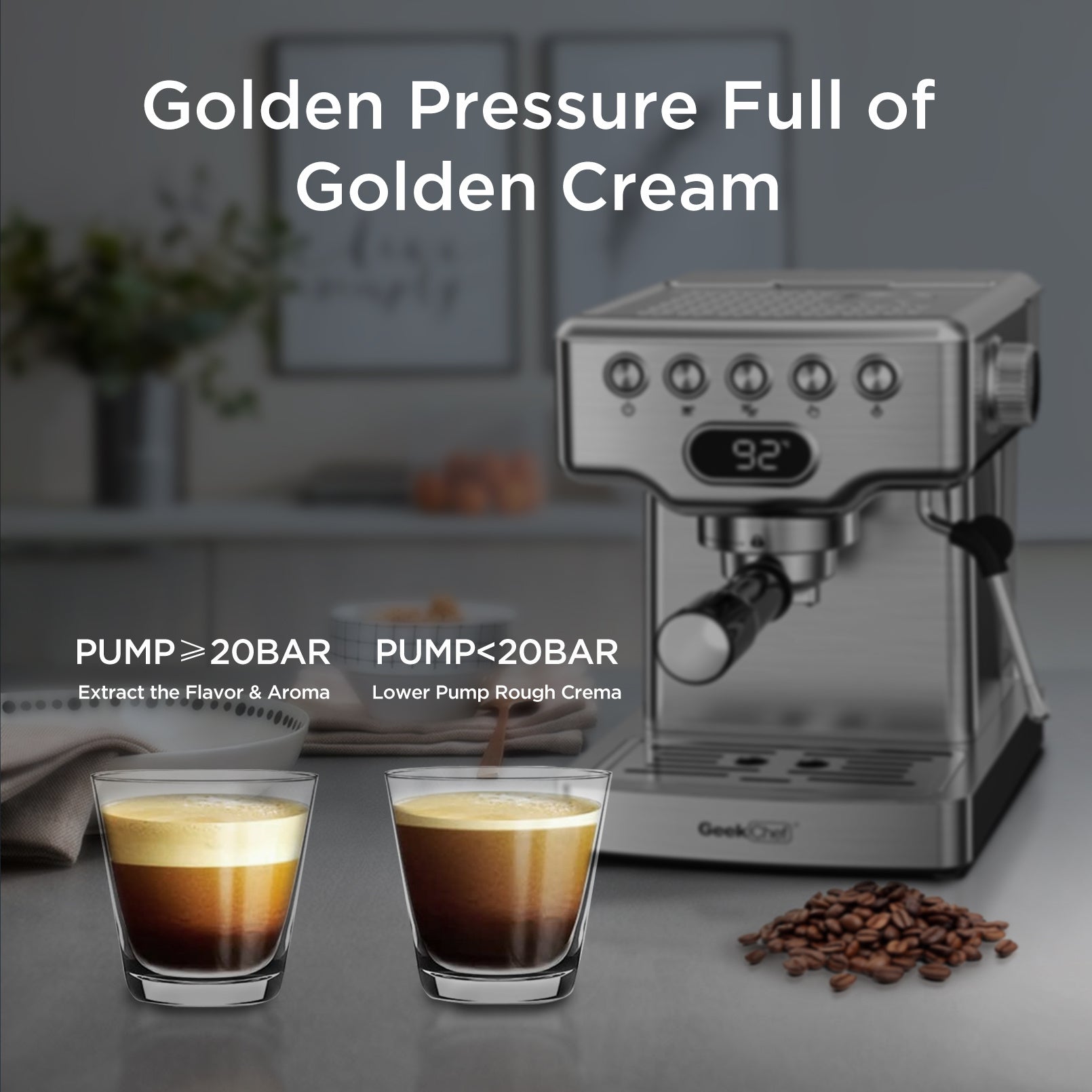 Geek Chef Espresso Maker