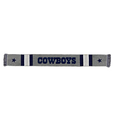 FOCO NFL Grey Woven Scarf (Dallas Cowboys)