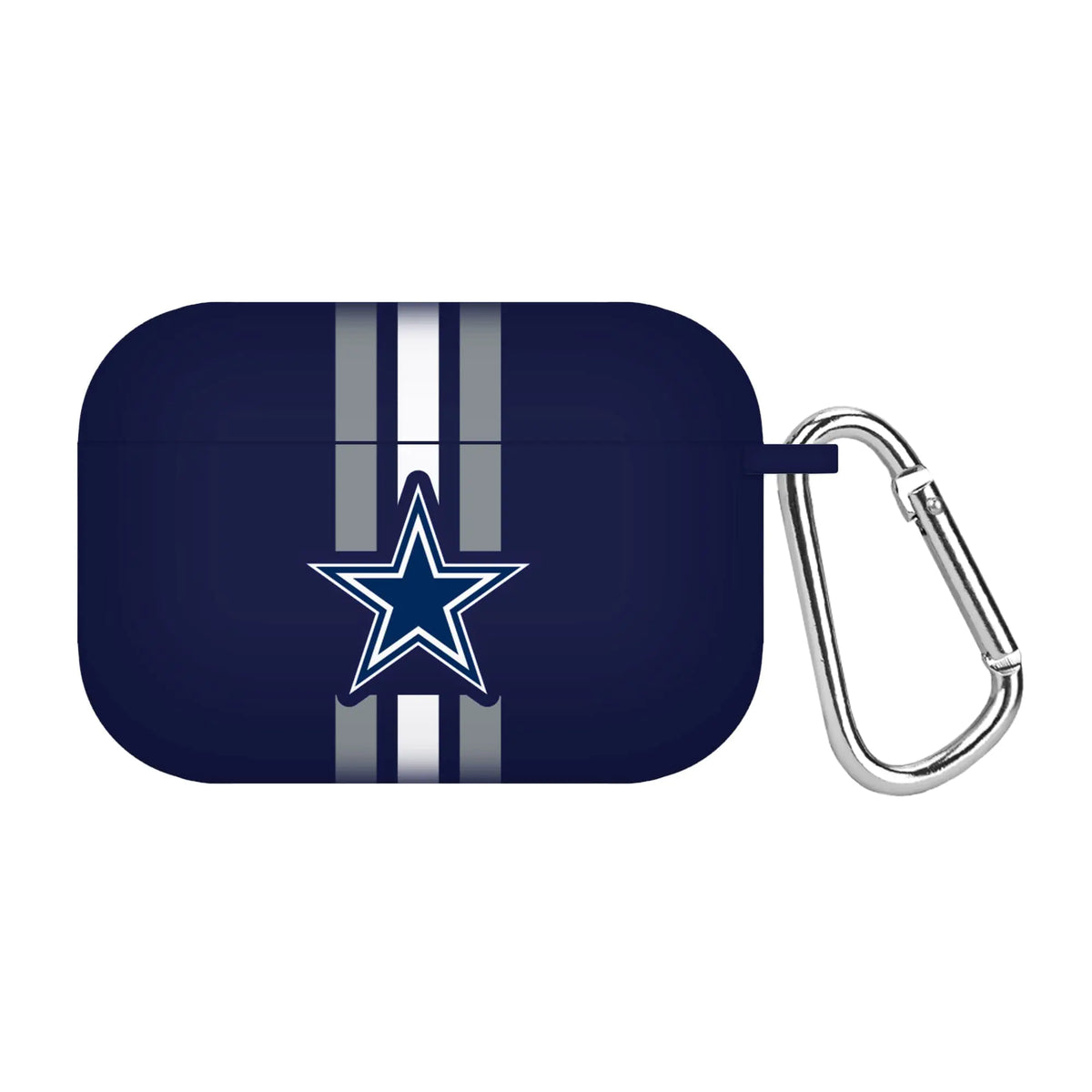 GAME TIME Dallas Cowboys HD Case Cover Compatible with Apple AirPods Pro (Stripes)